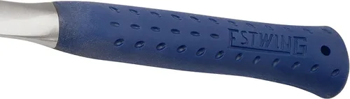 Vista 4 de ESTWING Martillo de encuadre – Martillo de garra curvada de mango largo de 22 onzas con cara lisa y agarre de reducción de golpes – E3-22C