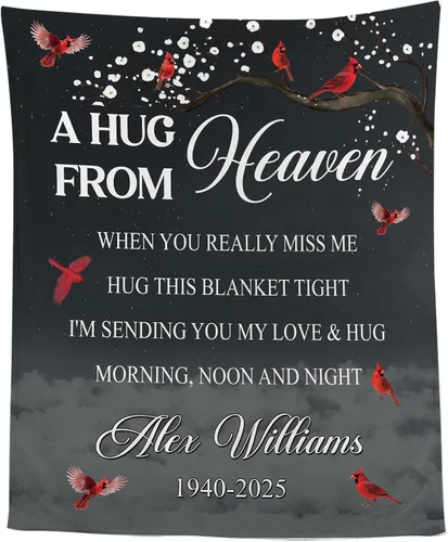 Vista 53 de Manta Personalizada de Fotos y Mensajes Collage Manta Throw - Perfecta para el Día de San Valentín para Ella, Él, Amigos - Foto Personalizada