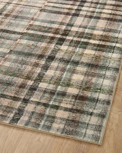 Vista 12 de Loloi Chris Loves Julia Humphrey Collection HUM-03 - Alfombra acento Forest/Multi de 2 pies x 3 pies 6 pulgadas con CloudPile, altura de la pila