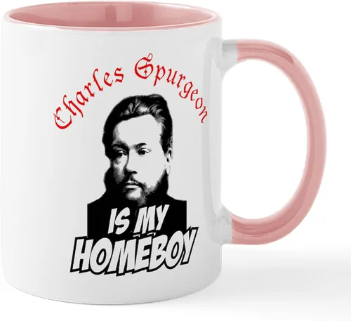 Vista 8 de CafePress Spurgeon Homeboy - Taza de café de cerámica de 11 oz (11.0 fl oz)