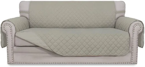 Vista 242 de Easy-Going - Funda reversible para sofá, resistente al agua, con varillas de espuma y correas elásticas, protector de muebles para mascotas y perros