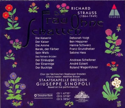 Vista 2 de Strauss - Die Frau ohne Schatten Voigt Heppner Schwarz Grundheber Hass Sinopoli