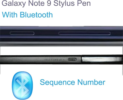 Vista 6 de Paquete de 2 bolígrafos Galaxy Note 9 S con Bluetooth para Samsung Galaxy Note 9 Pen y Galaxy Note 9, repuesto para Samsung Galaxy Note 9 (negro)