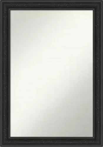Vista 10 de Amanti Art Espejo personalizado, gran espejo de baño estrecho, espejo de pared o espejo de tocador de baño sobre el fregadero (24 x 24 pulgadas)