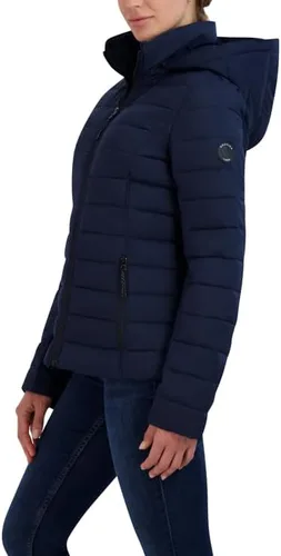 Vista 3 de Nautica Chaqueta corta elástica y plegable con capucha para mujer