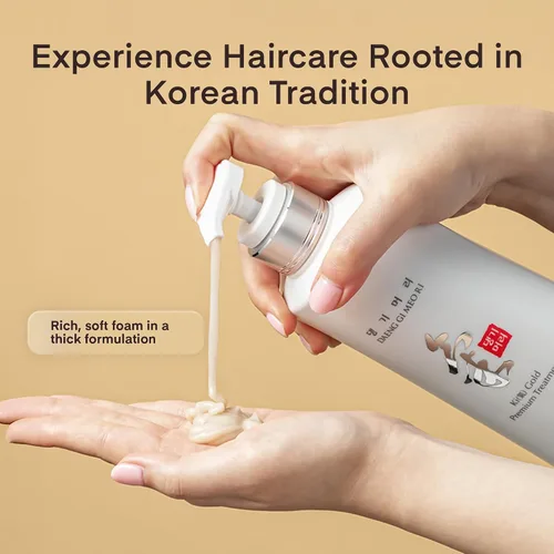 Vista 6 de Daeng Gi Meo Ri - Tratamiento Ki Gold Premium, Humedad eficaz para secar y cabello áspero 16.9 Fl Oz