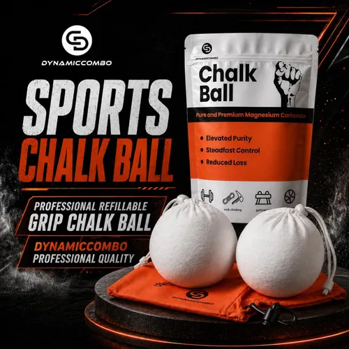 Vista 2 de Refillable Chalk Ball for Climbing & Gymnastics