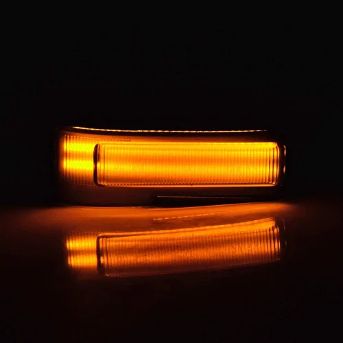 Vista 4 de 2 luces indicadoras de señal de giro LED ámbar secuenciales compatibles con Ford F150 de 13ª generación 2015 2016 2017 2018 2019 2020