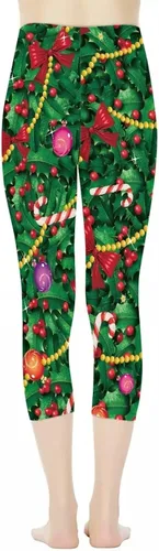 Vista 4 de AFPANQZ Leggings de yoga para mujer, pantalones de compresión sin costuras para gimnasio, deportes, levantamiento de glúteos, suaves, de cintura