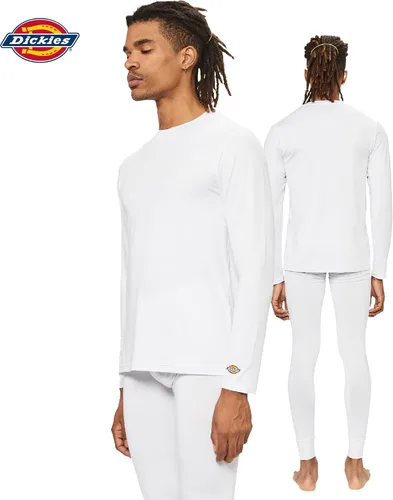 Vista 2 de Dickies Conjunto de ropa interior térmica para hombre, 2 piezas, capa base para clima frío para hombre