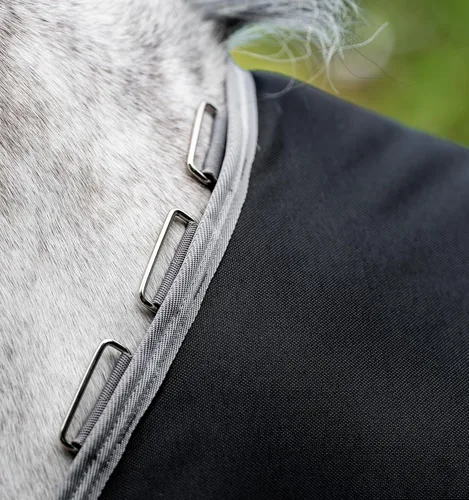 Vista 4 de Amigo® 1200D Plus Turnout 8.82 oz - Negro/Gris Titanio y Plata, 69 pulgadas