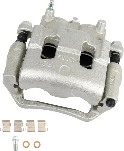 Vista 50 de cciyu 18B4918A Pinza de freno delantera derecha con soporte para Cadillac, para Chevy, para GMC