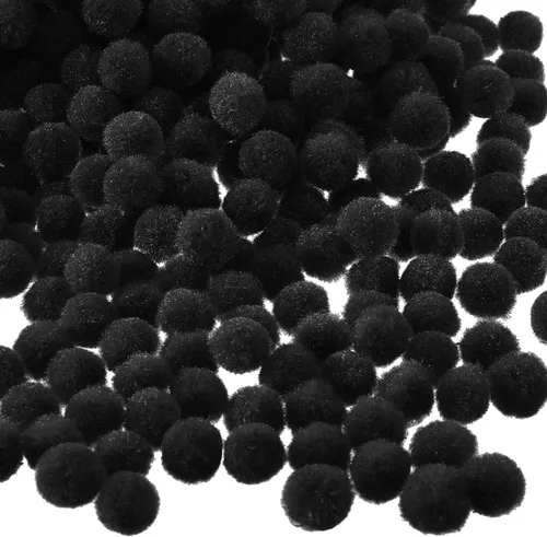 Vista 2 de Blulu - Pompones para manualidades y suministros de hobby, 500 unidades, 0.5 in