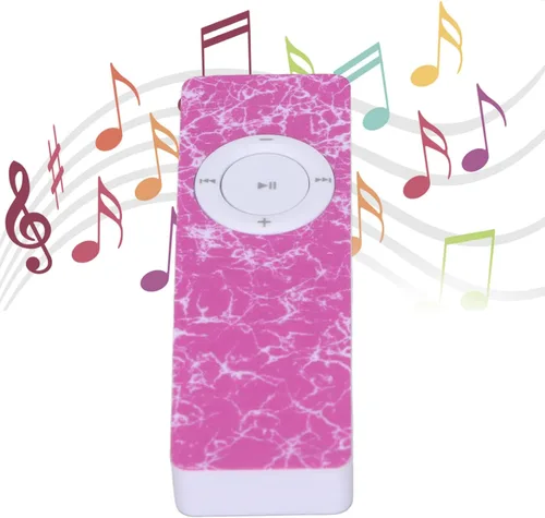 Vista 3 de plplaaoo Reproductor de MP3 para niños, reproductor de MP3, reproductor de música, reproductor de MP3 de alta fidelidad con unidad flash USB, sonido