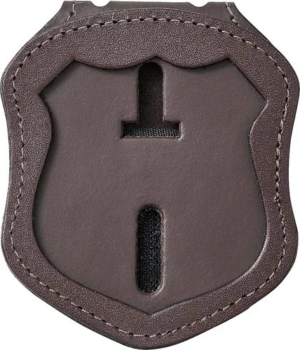 Vista 8 de Perfect Fit Shield Wallets Soporte para cinturón de oficial de patrulla de Nueva York con bolsillo y cadena (Cutout PF145)