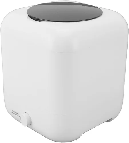 Vista 2 de ANGGREK Mini lavadora compacta, 10W 2000mAh Mini lavadora para el hogar (blanco)