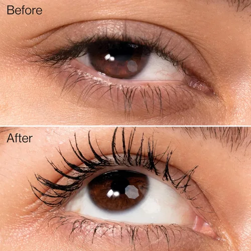 Vista 4 de Honest Beauty Extreme Length - Máscara voluminizadora limpia + paquete de delineador líquido vegano duradero Verificado por EWG + libre