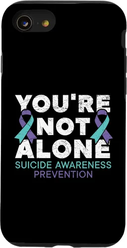 Vista 17 de Funda de concienciación para la prevención del suicidio de la depresión para iPhone 11 You're Not Alone