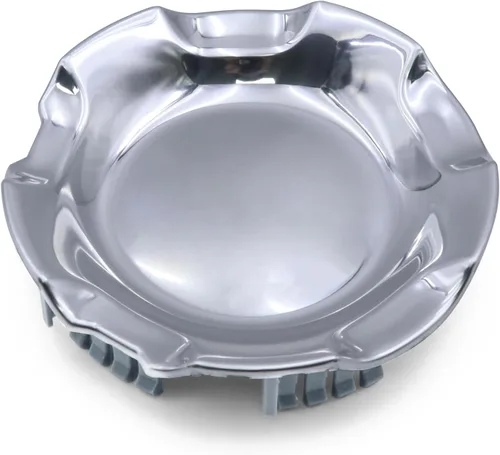 Vista 3 de 1 tapa central de aluminio pulido de 7 1/8 pulgadas, estilo en blanco, para Chevy Silverado Tahoe Avalanch Suburban 2007-2013, número de pieza
