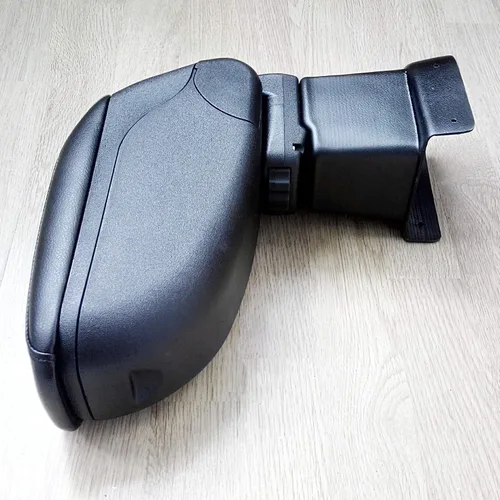 Vista 5 de Reposabrazos central de coche consola caja de almacenamiento centro negro reposabrazos para Kia Picanto III 2017 2018 2019