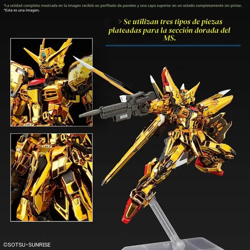Vista 4 de Bandai Hobby - Mobile Suit Gundam Seed Destiny - #41 Akatsuki Gundam Oowashi Unit RG 1/144 Kit