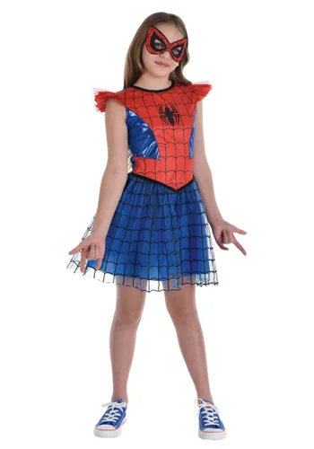 Vista 2 de Vestido de disfraz de Spider-Man para niña de Marvel Multicolor