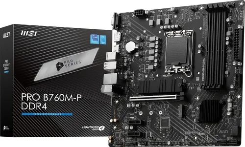 Vista 8 de MSI - Placa base PRO B760M-P DDR4 ProSeries