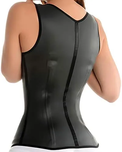 Vista 4 de Fajas Colombianas Mujeres Underbust Latex Sport Chaleco Body Shaper, Chaleco Entrenador Shaper, Body Shaper, Colombian Shapewear
