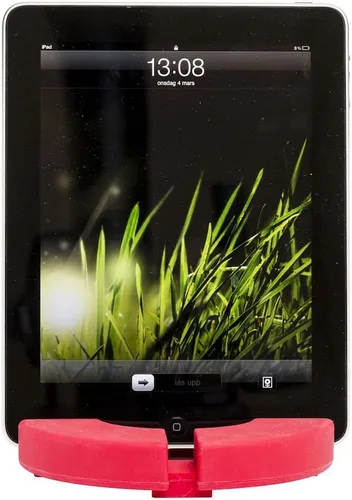 Vista 6 de Sagaform Cook n Read - Salvamanteles y soporte para tabletas, color rojo