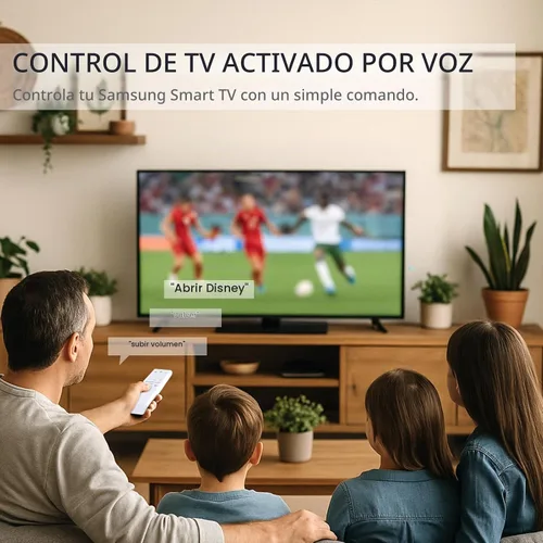 Vista 5 de Reemplazo de control remoto para Samsung Smart TV, control remoto universal para televisores inteligentes de cristal curvado Samsung Frame