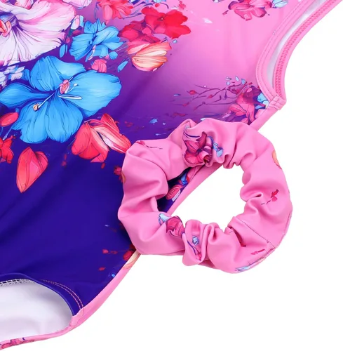 Vista 5 de JOYSTREAM Leotardos de gimnasia para niñas con pantalones cortos brillantes para bailar ballet