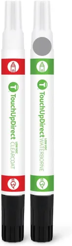 Vista 70 de TouchUpDirect 614 Blanco Hielo Compatible con Pincel de Pintura de Retoque Exacto para Volvo - Kit Esencial