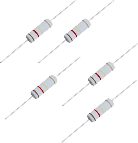 Vista 20 de Resistencia de película de óxido metálico de 1K Ohm, ± 5% de tolerancia de alta precisión de 5 vatios para circuito electrónico, resistencia