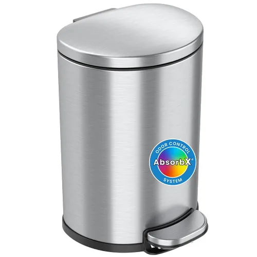 Vista 17 de iTouchless - Basurero de cocina con sensor automático con capacidad de 13 galones y filtro de olor