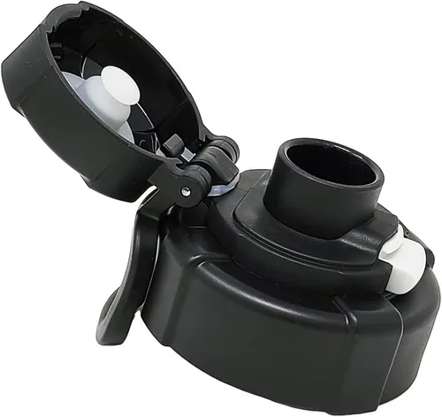 Vista 9 de Speedfil Speedflask - Botella de agua deportiva de acero inoxidable aislada al vacío de 21 onzas con tapa trasera de rebote 2.0 (plateado)