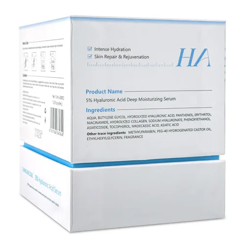 Vista 9 de 30 frascos ultrahidratantes de suero de ácido hialurónico al 5%, tubos de ácido hialurónico, suero de ácido hialurónico Wake Nature Perfection