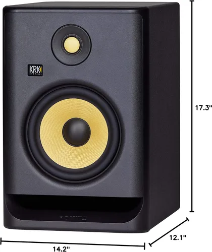 Vista 9 de KRK ROKIT7G4 KRK 7" POWERED MONITOR, Negro