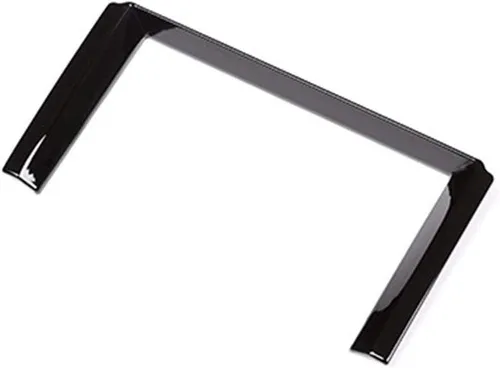 Vista 2 de YIWANG Marco de navegación de control central de coche ABS cromado para Land Rover Range Rover Sport 2012 2013 (negro brillante)
