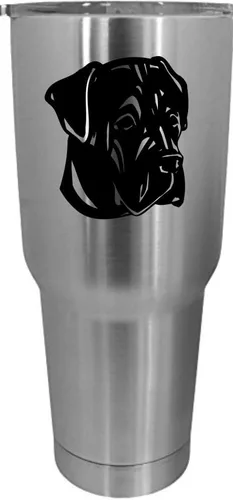Vista 129 de Cairn Terrier - Vaso grabado con temática de perro, 30 onzas