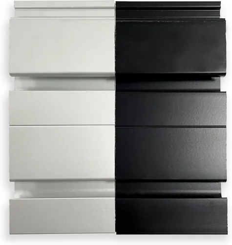 Vista 9 de DLDIRECT DiamondLife - Organizador de pared de aluminio para garaje, resistente para montaje en pared, paneles entrelazados para sistema