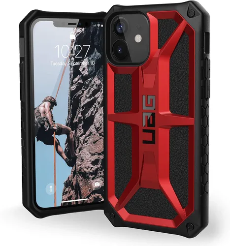 Vista 13 de URBAN ARMOR GEAR UAG-IPH20L-P-BK - Funda a prueba de golpes para iPhone 12 Pro Max (6.7) 2020, color negro