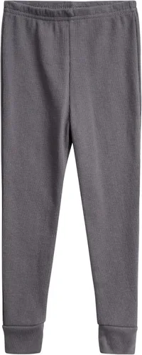 Vista 7 de Ropa interior térmica para bebés y niñas, 6 piezas de punto gofre y pantalones largos (12M-4T)