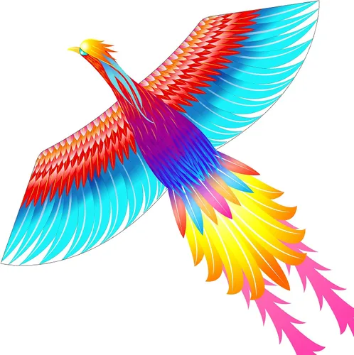 Vista 7 de Mint’s Colorful Life Large Kite for Kids and Adults, Easy to Fly Single Line Beach Kites, Comes with 300ft String Handle