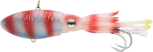 Vista 10 de Nomad Design Señuelo de pesca vibratorio patentado original de Squidtrex – Señuelo de plástico suave TPE con aroma añadido para agua salada