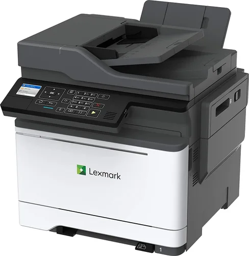 Vista 2 de Lexmark Impresora multifunción láser a color CX421adn con escáner, copiadora y fax (42C7330)