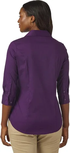 Vista 2 de Riders by Lee Indigo, Bella - Camisa tejida de fácil cuidado para mujer
