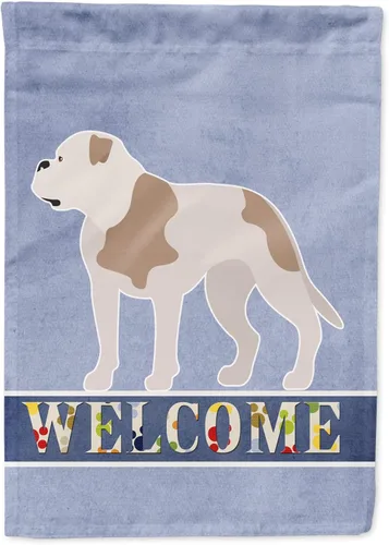 Vista 46 de Caroline's Treasures BB8334GF AIDI Bandera de jardín para perro de montaña del Atlas, bandera de buzón azul, bandera decorativa para patio exterior