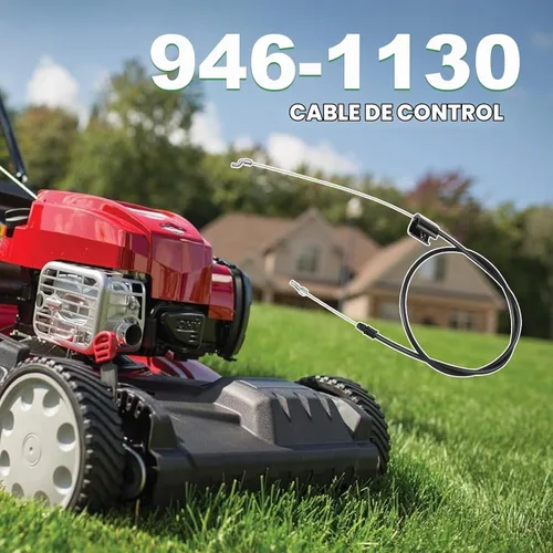 Vista 7 de Cable de control 946-1130 compatible con MTD, Troy Bilt, cortacésped