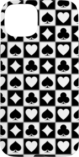 Vista 9 de Playing Card Suit, Hearts, Spades, Diamonds, Clubs, Poker Case for iPhone 17