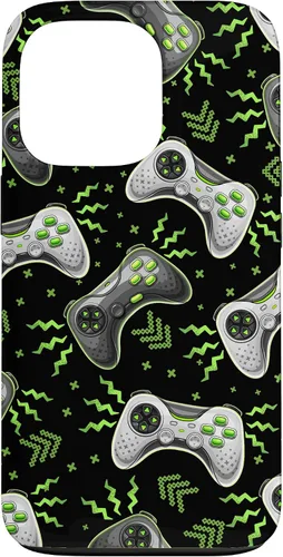 Vista 10 de Impresionante Retro Video Game Controller Gamer Boys Gaming Gift Case para iPhone 17
